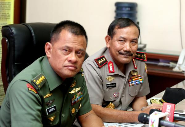 Polri Siap Back up Anggaran Pengamanan Personel TNI